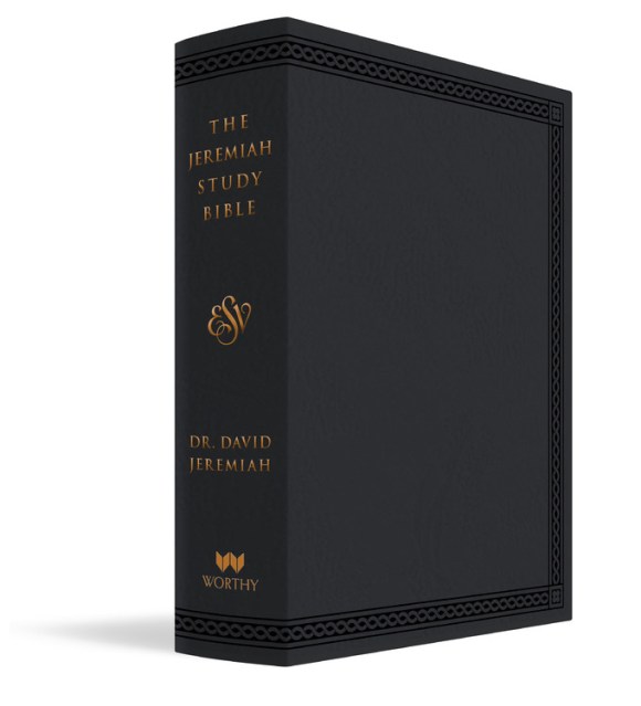 The Jeremiah Study Bible, ESV, Black LeatherLuxe (Indexed)