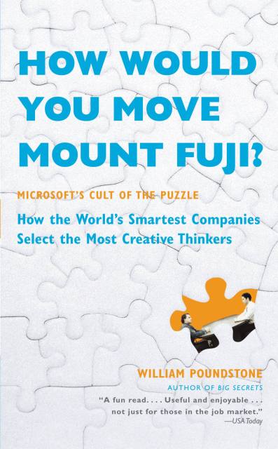 How Would You Move Mount Fuji?